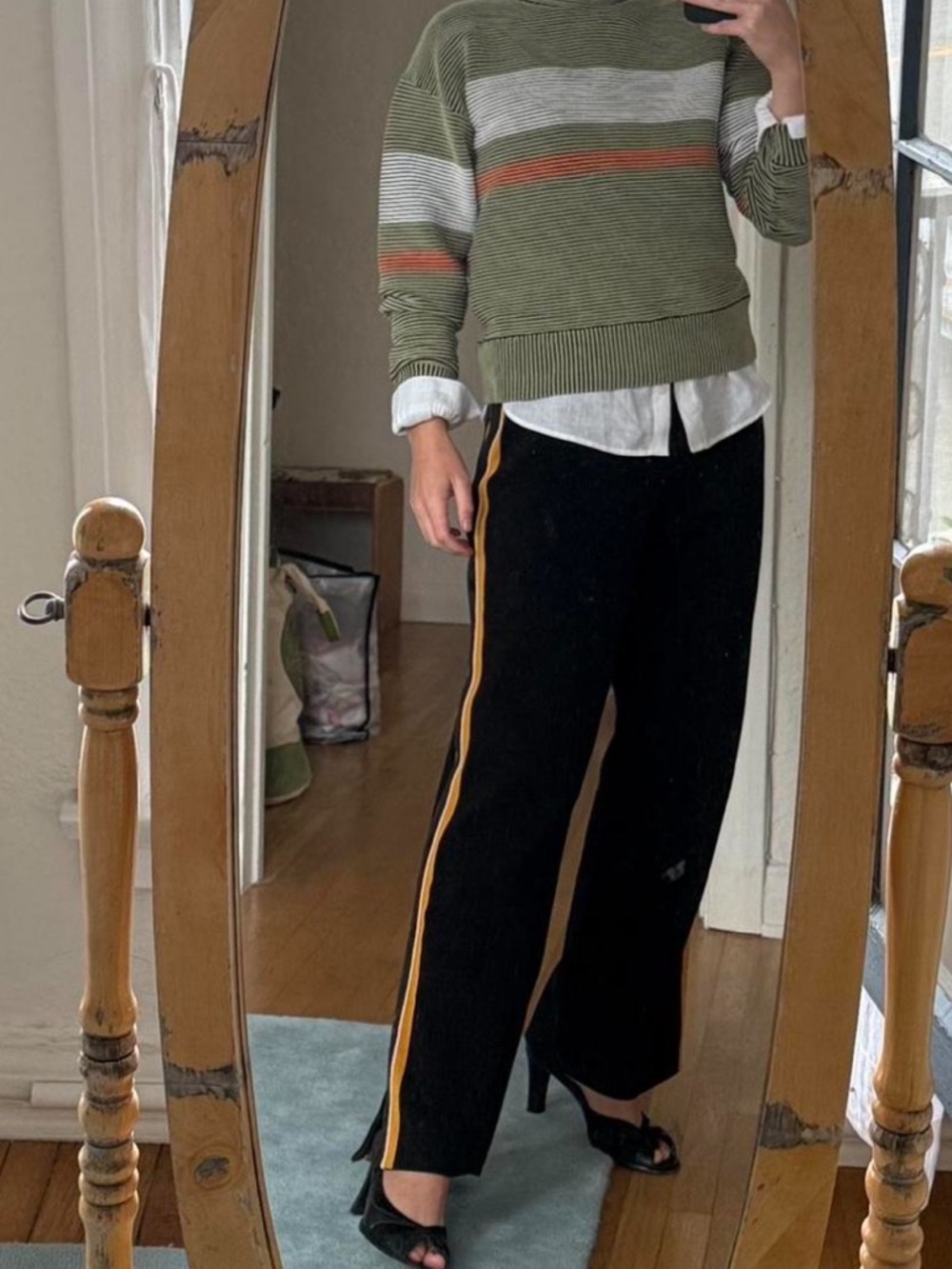 Nagnata side snap track pants